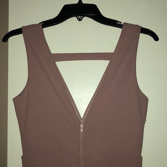 Dusty Rose Prom Dress - Picture 2 of 4